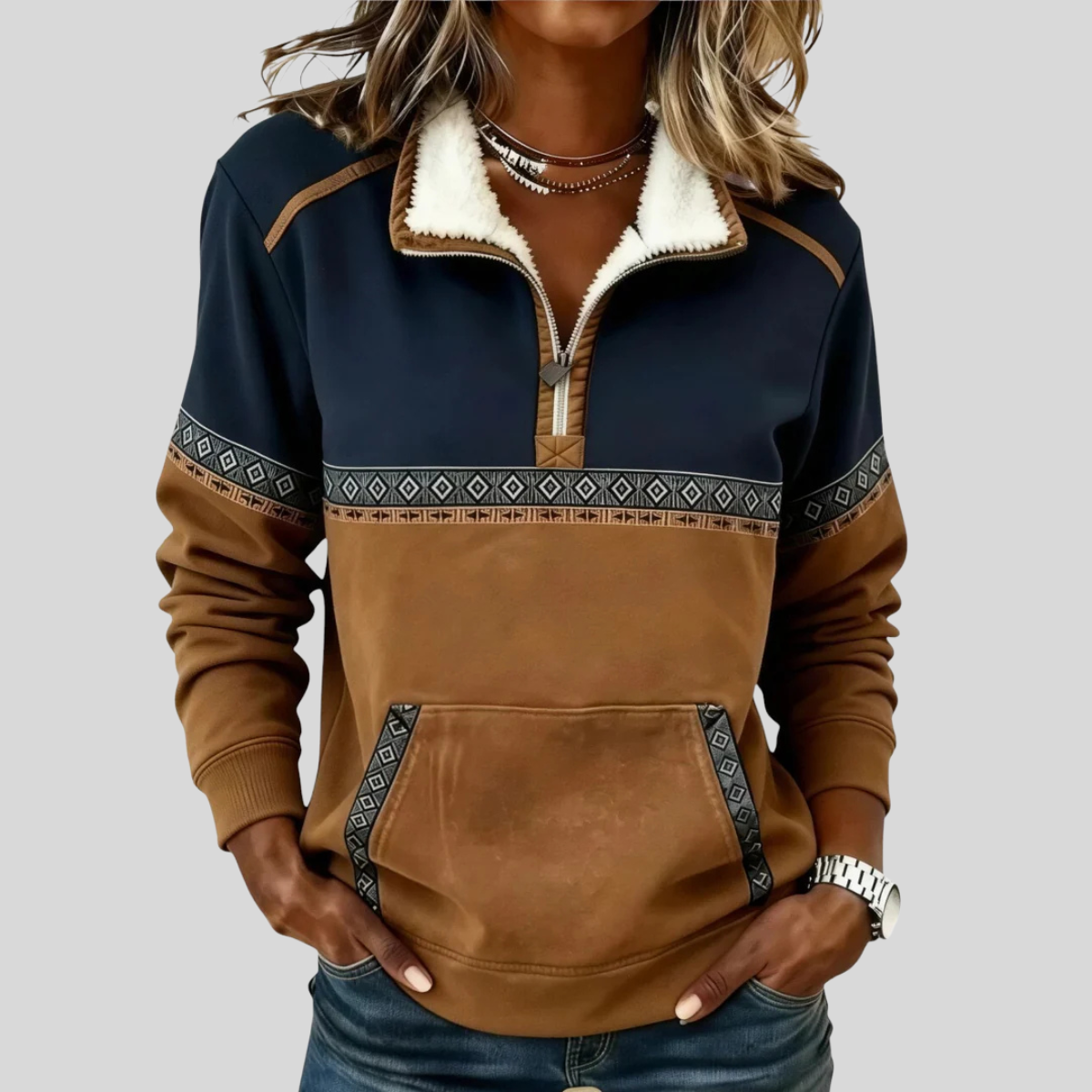 Blue and Brown / S