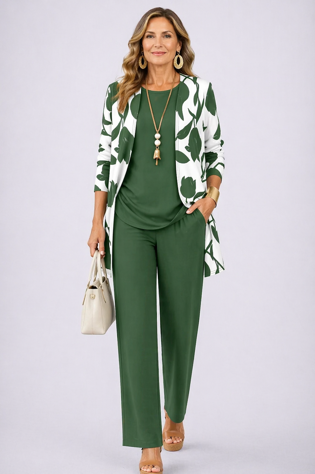 Green and White / 4XL