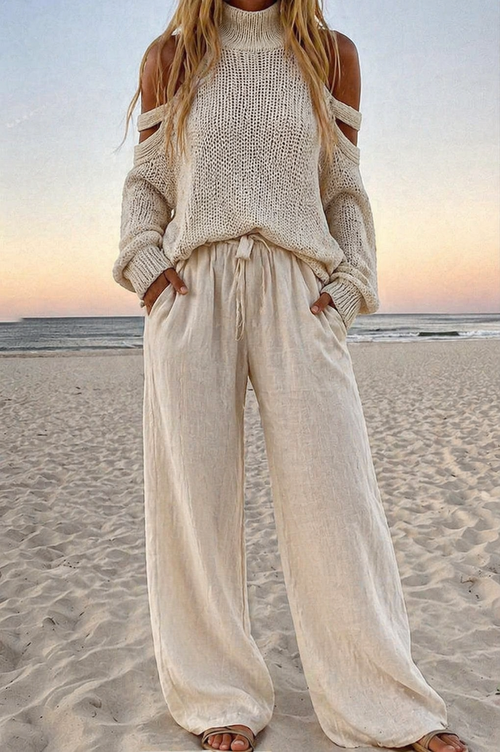 Beige / 2XL