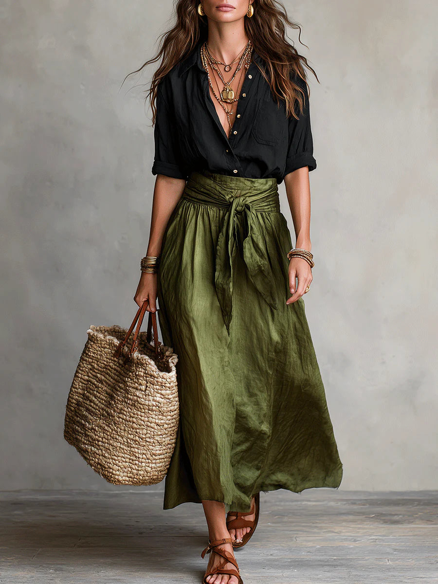 Black and Olive / 4XL