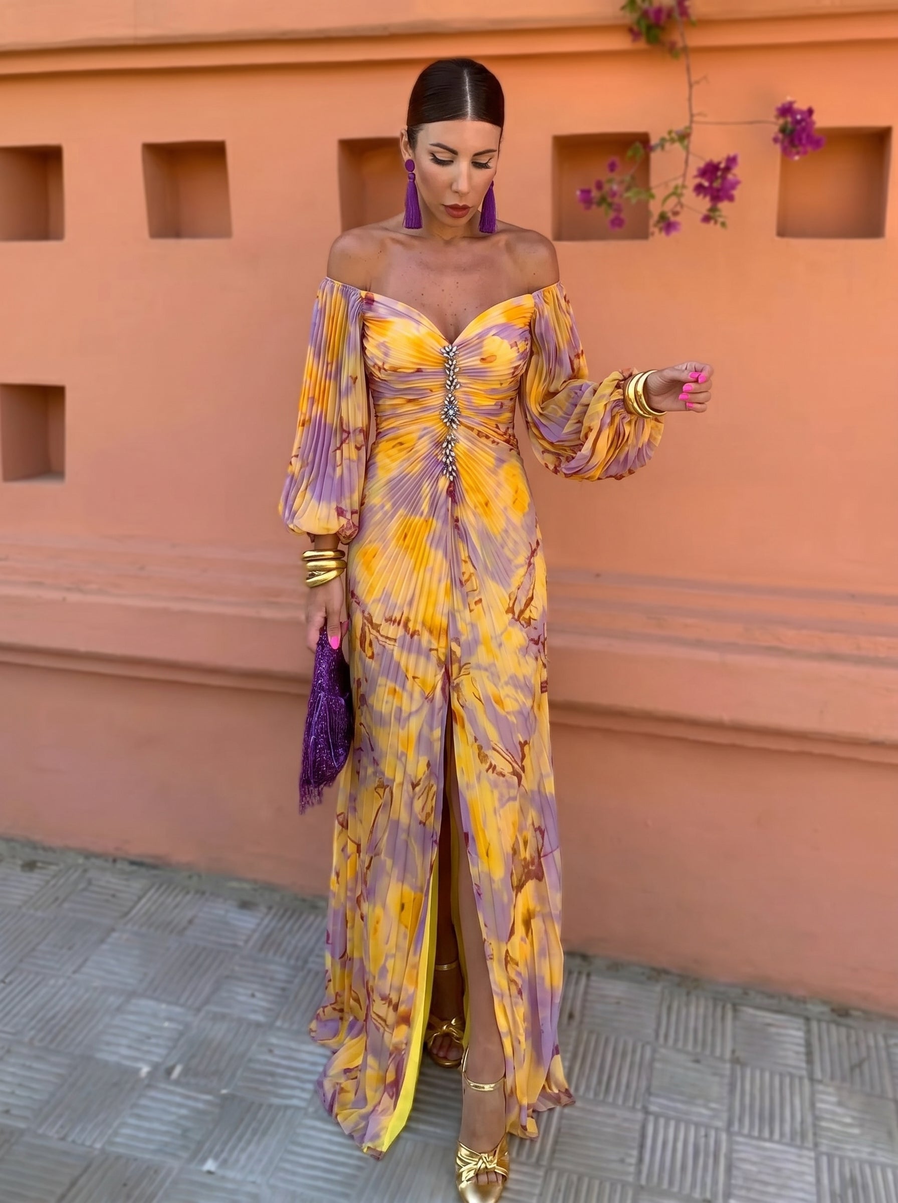 Yellow/Purple / XL