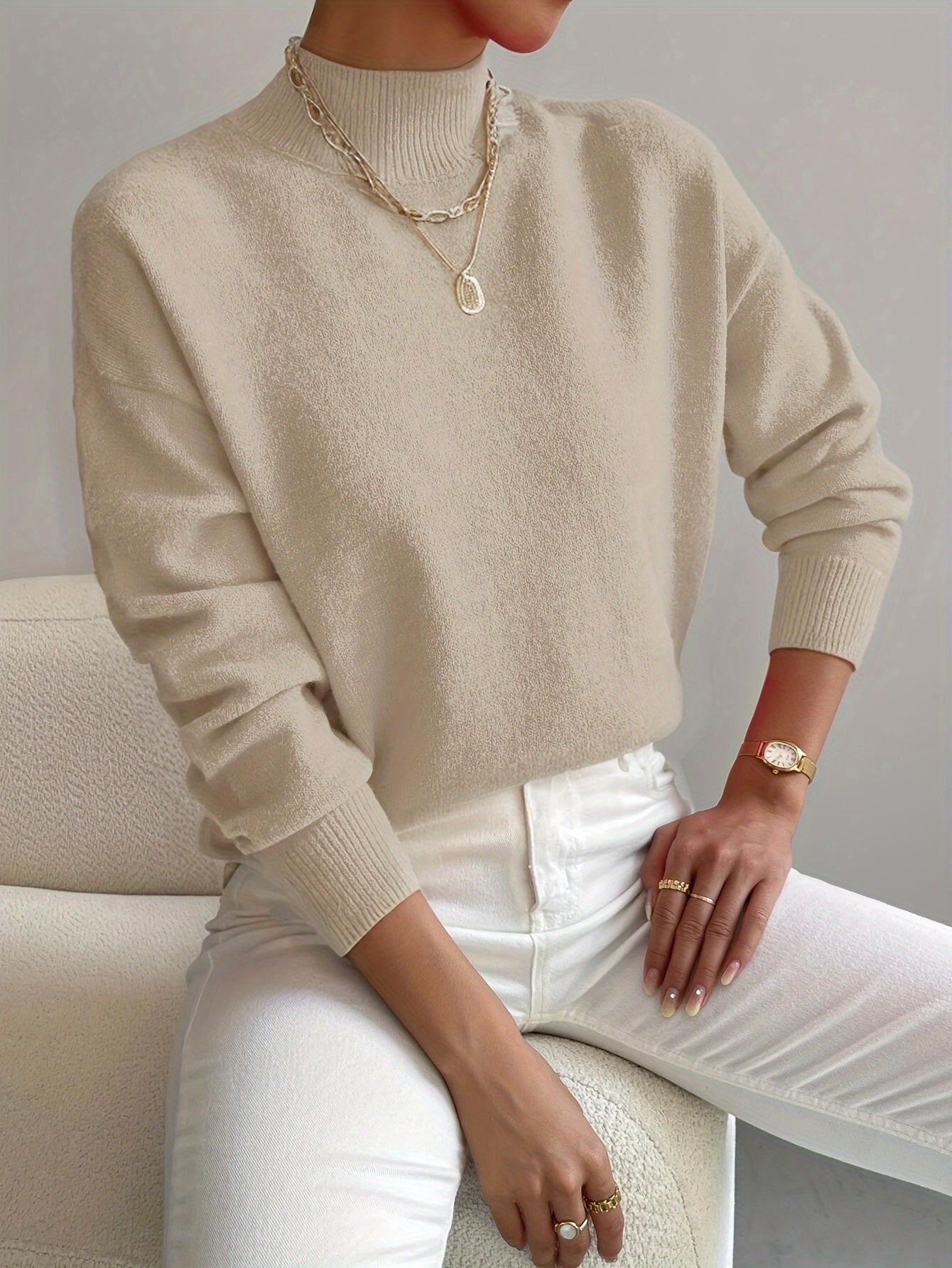 Beige / 4XL