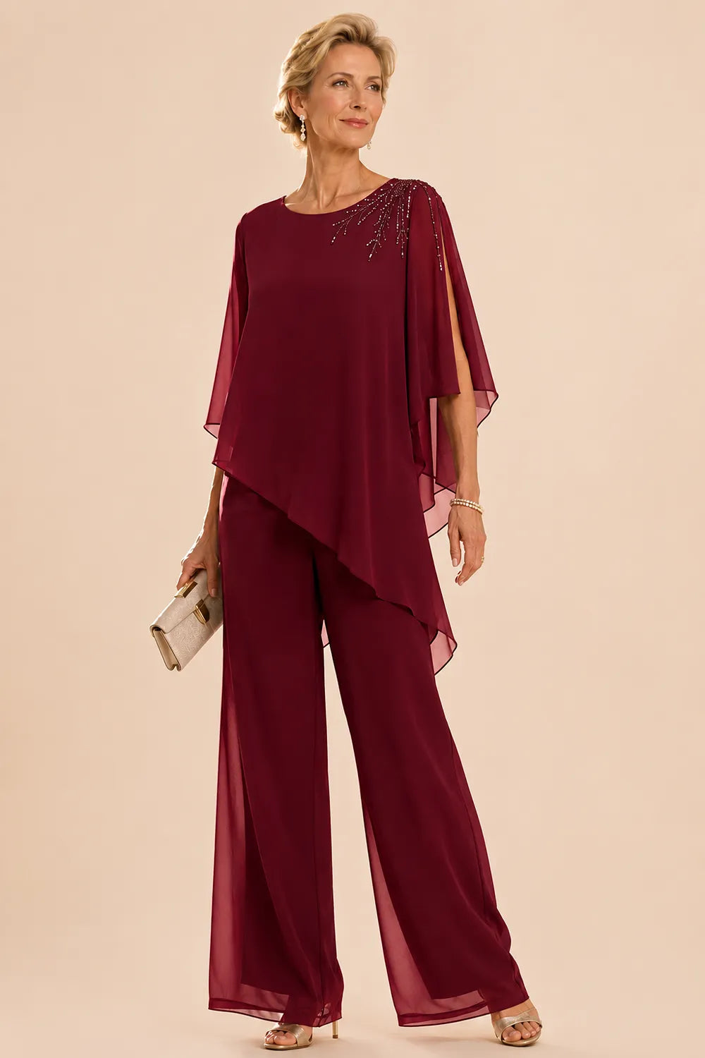 Burgundy Red / 5XL