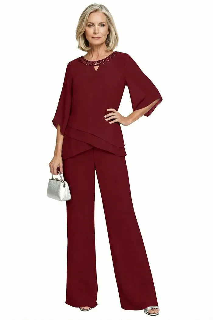 Burgundy Red / 5XL